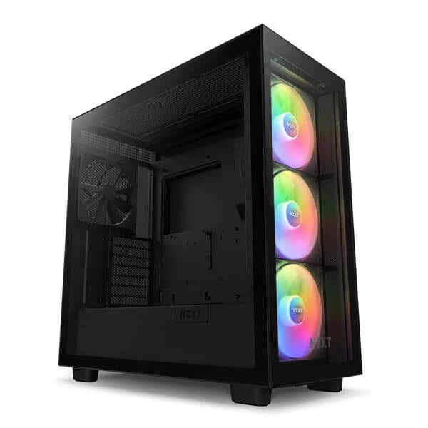  NZXT H7 Flow RGB CM-H71FW-R1 - Compact ATX Mid-Tower